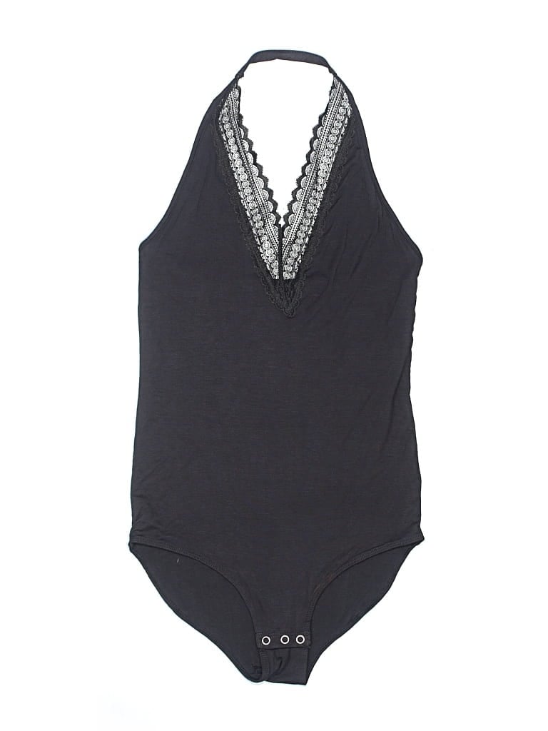 Pre-owned American Eagle Outfitters Bodysuit In Black