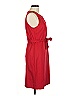Talbots Solid Red Cocktail Dress Size 8 - photo 4