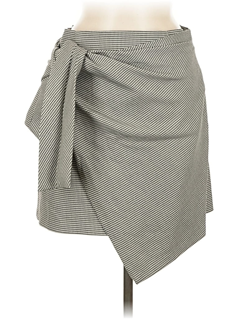 Pre-owned Zara Casual Skirt In Gray