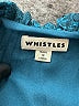 Whistles 100% Polyester Teal Long Sleeve Blouse Size 6 - photo 3
