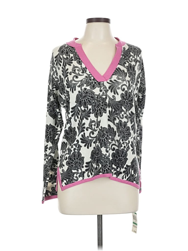 Pre-owned Inc International Concepts Cardigan Sweater In Pink