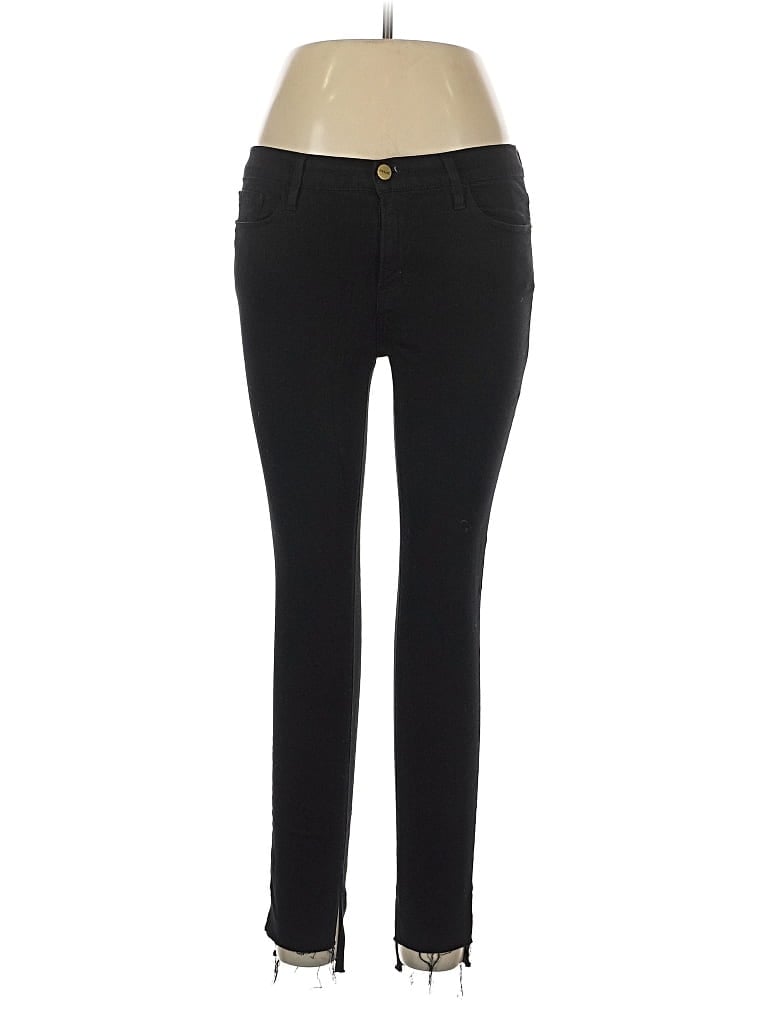 Pre-owned Frame Jeggings In Black