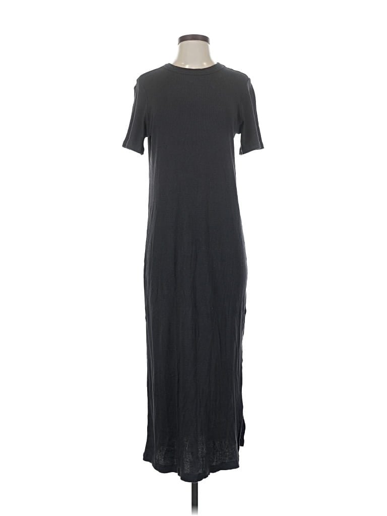 Pre-owned H&m Casual Dress In Black