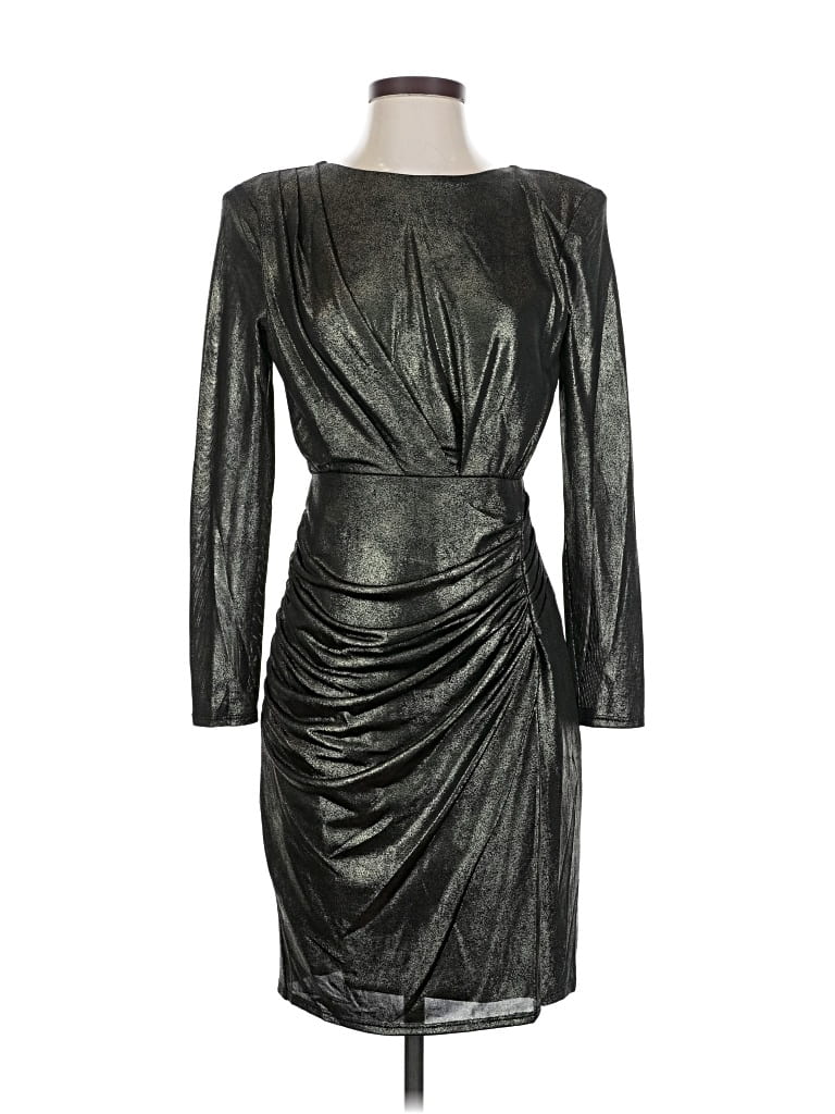 Pre-owned Astr Cocktail Dress In Silver