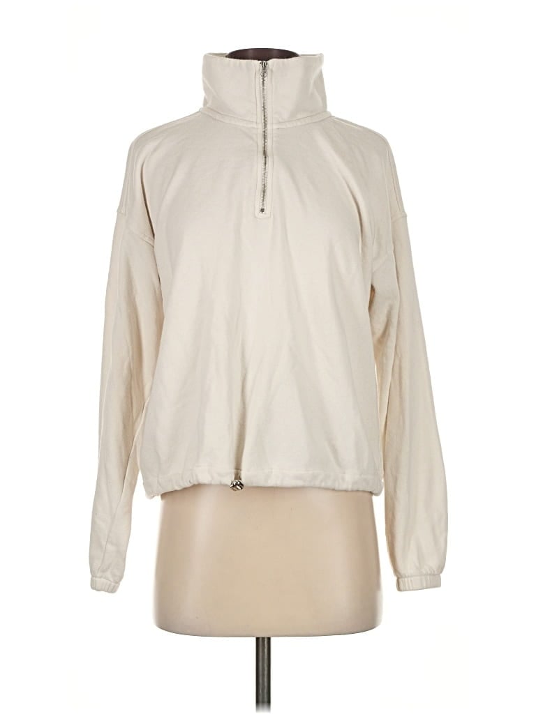 Pre-owned Aqua Pullover Sweater In White