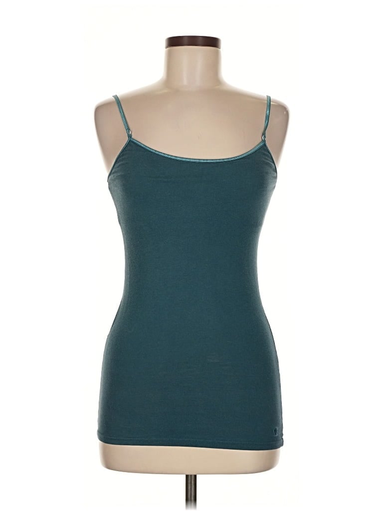 Pre-owned Aéropostale Tank Top Teal Strapless Neckline Tops In Blue