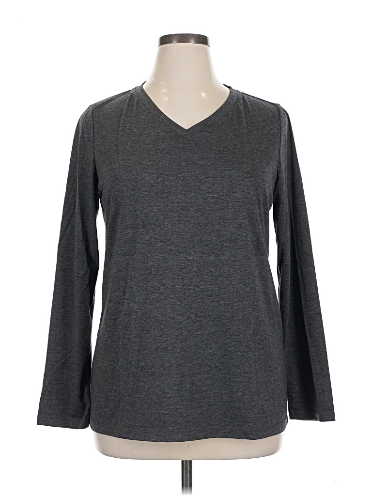 Pre-owned Automet 3/4 Sleeve T-shirt In Gray