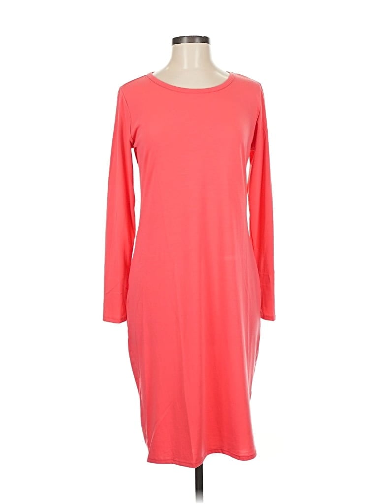 Pre-owned Lularoe Casual Dress In Orange