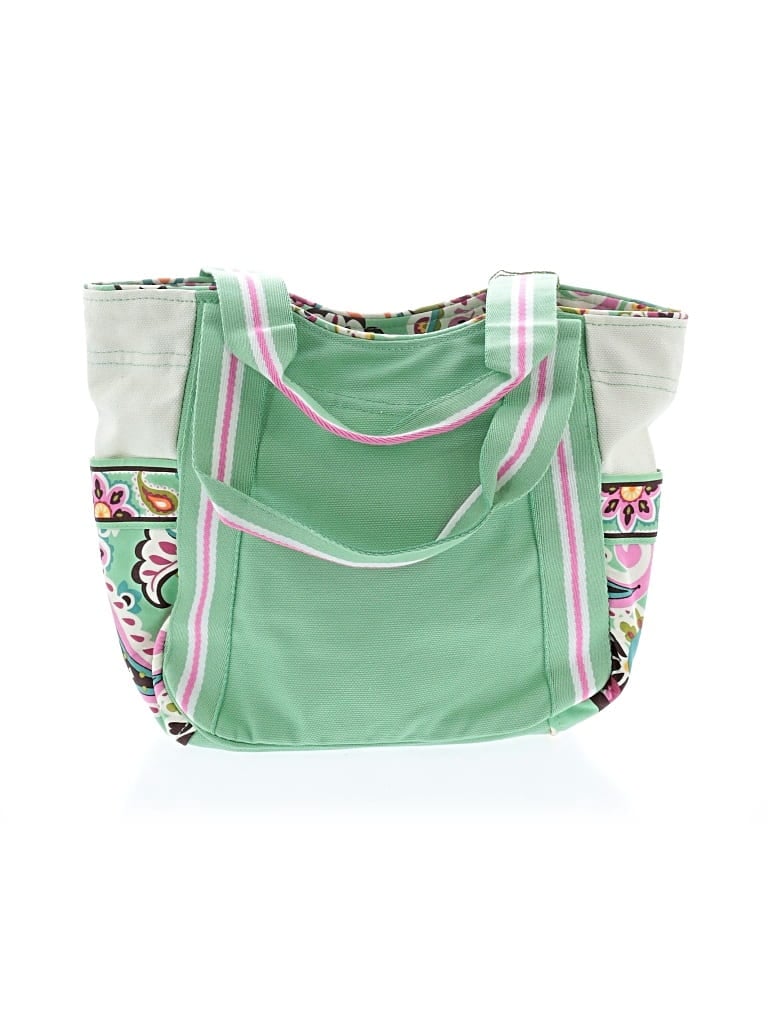 Pre-owned Vera Bradley Satchel In Green