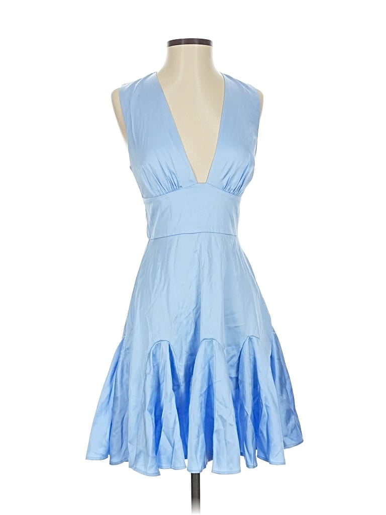 Pre-owned Abercrombie & Fitch Cocktail Dress In Blue