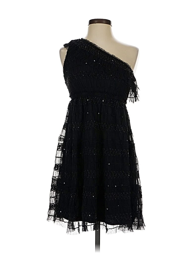 Pre-owned Max Studio Cocktail Dress In Black