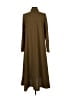 Ichi 100% Polyester Brown Casual Dress Size 36 waist - photo 2