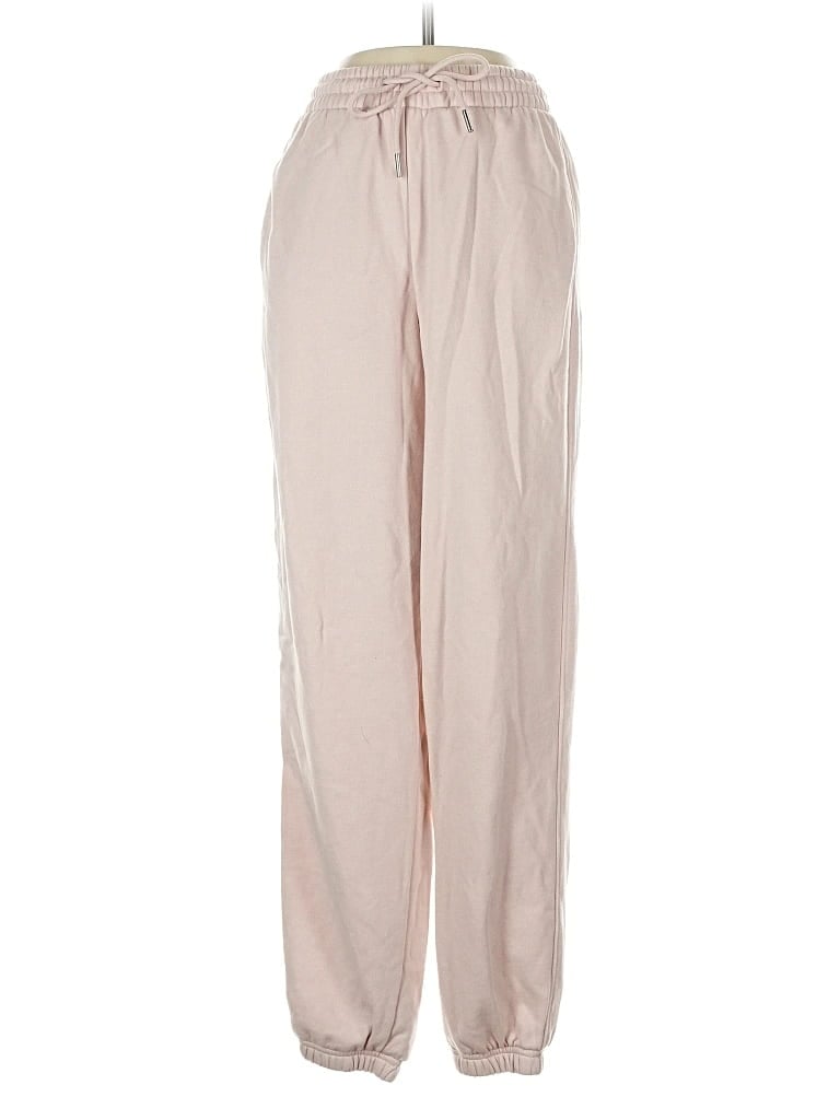 Pre-owned H&m Casual Pants In Pink