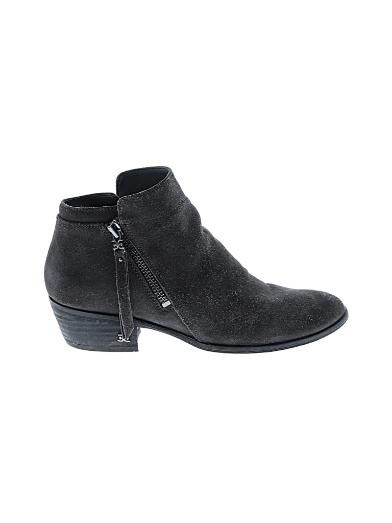 Pre-owned Sam Edelman Ankle Boots In Gray