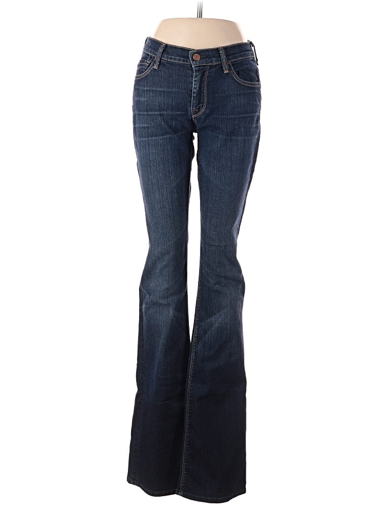 Pre-owned 7 For All Mankind Jeans In Blue