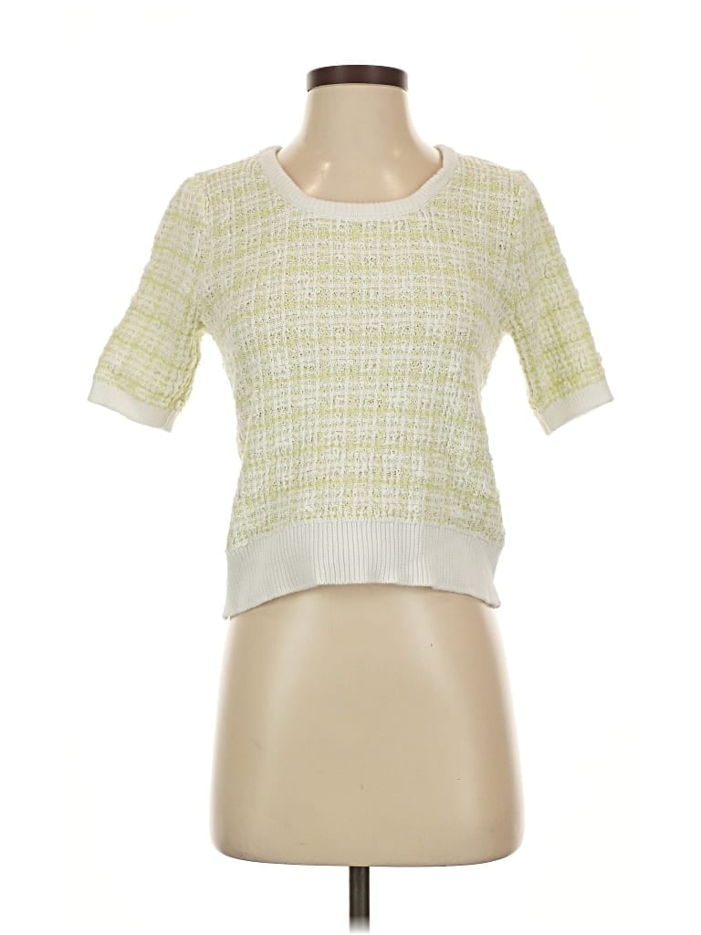 Pre-owned Truth By Republic Short Sleeve T-shirt In Green