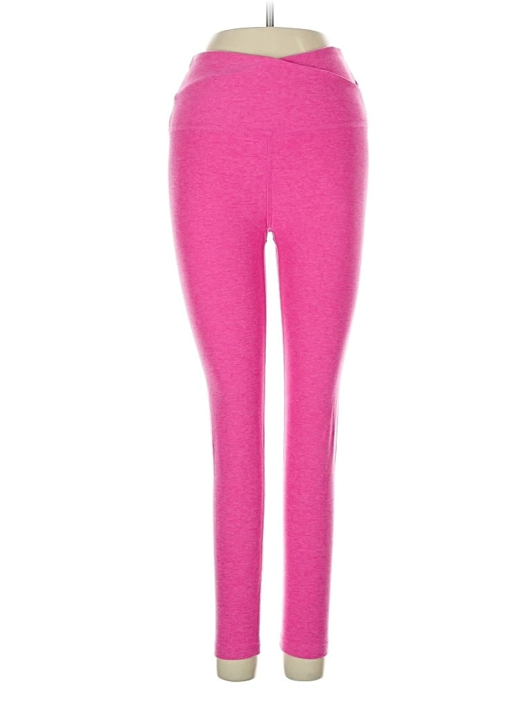 Pre-owned Beyond Yoga Yoga Pants In Pink