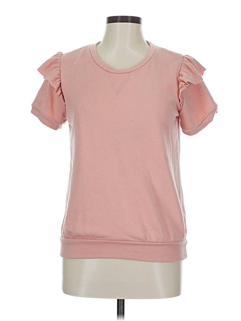 Pre-owned Lc Lauren Conrad Sweatshirt In Pink