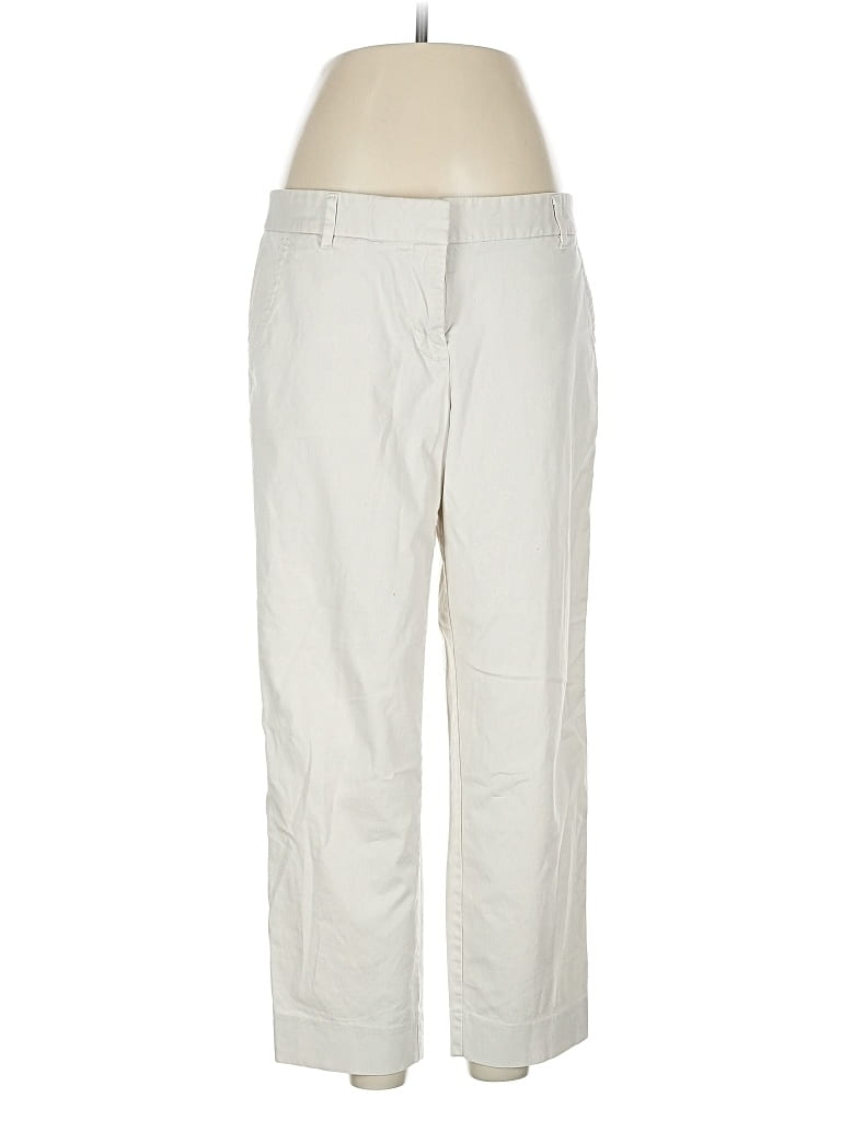 Pre-owned J.crew Factory Store Casual Pants In White