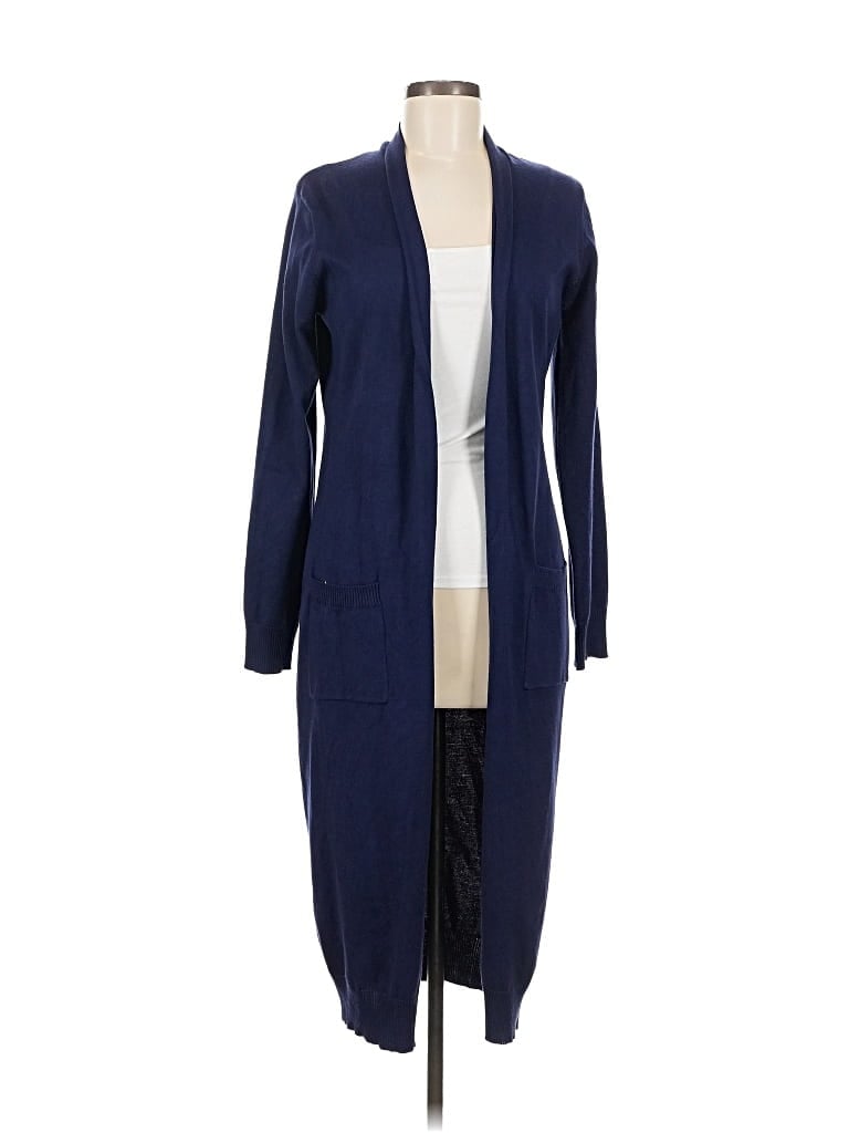 Pre-owned Grace Karin Cardigan Sweater In Blue