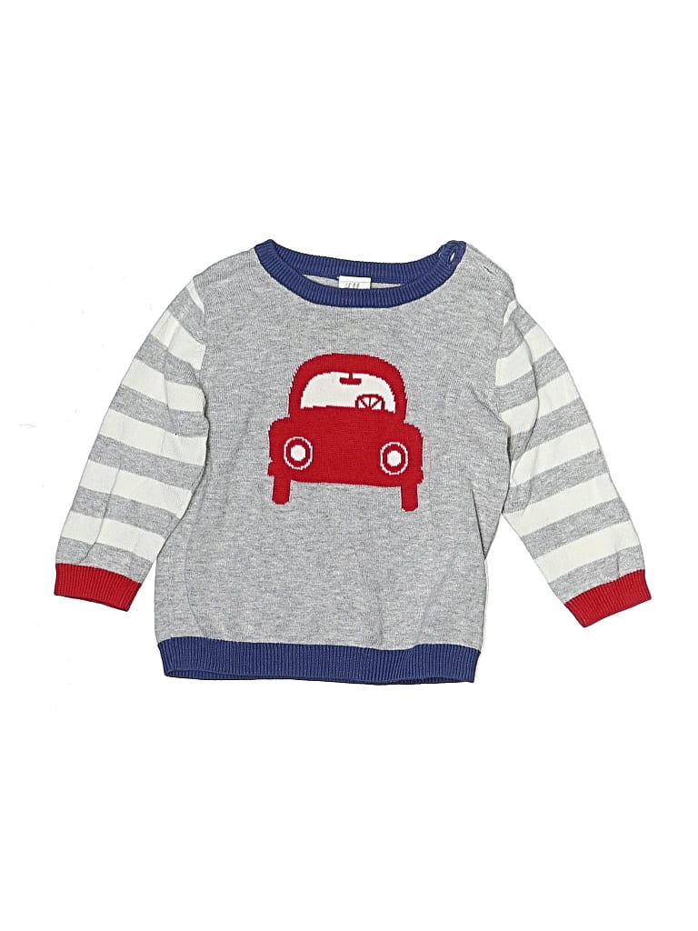 Pre-owned H&m Babies' Sweatshirt In Gray
