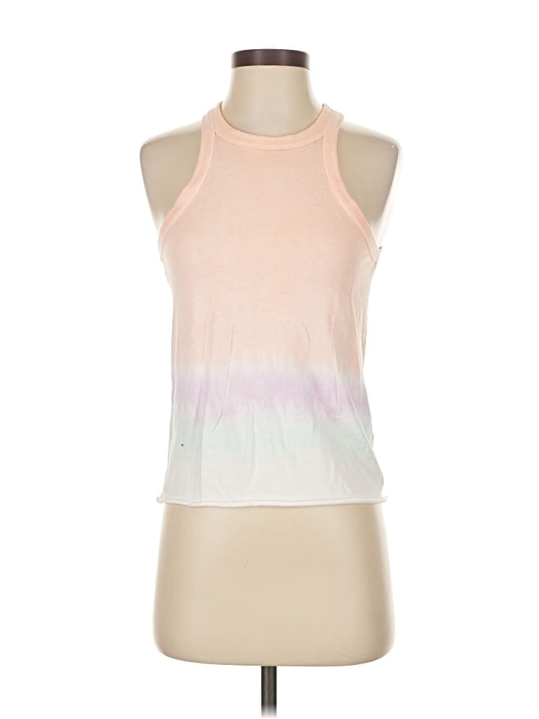 Pre-owned Wsly Tank Top Pink Halter Neckline Tops