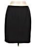 Elie Tahari Solid Black Formal Skirt Size 12 - photo 1