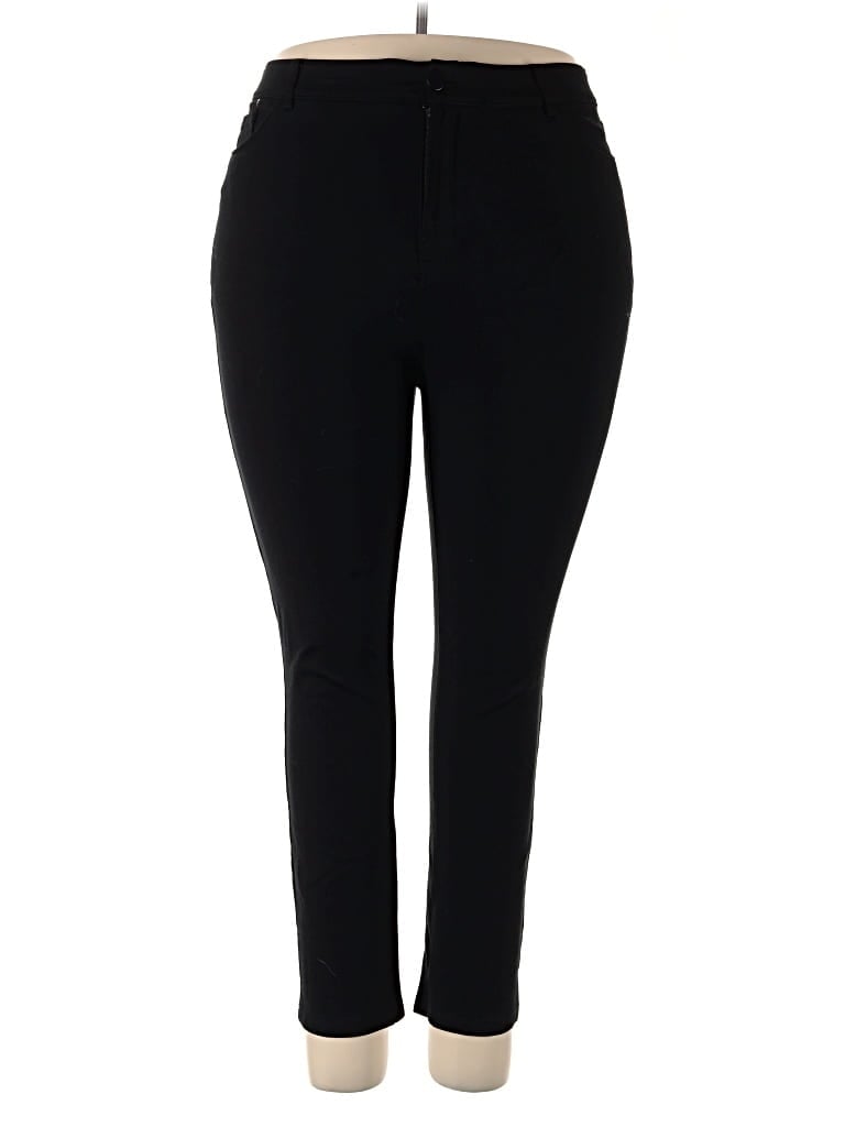 Pre-owned Ava & Viv Active Pants In Black