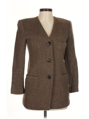 Linda Allard Ellen Tracy Wool Coat (view 1)