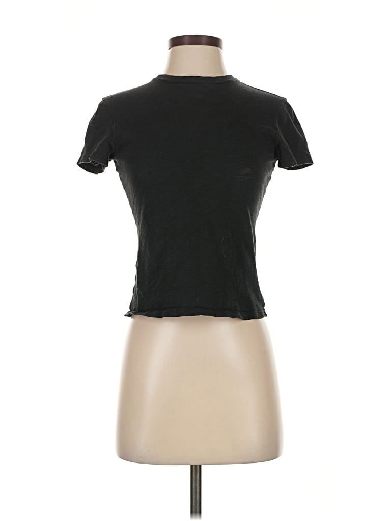 Pre-owned Theory Short Sleeve T-shirt In Black