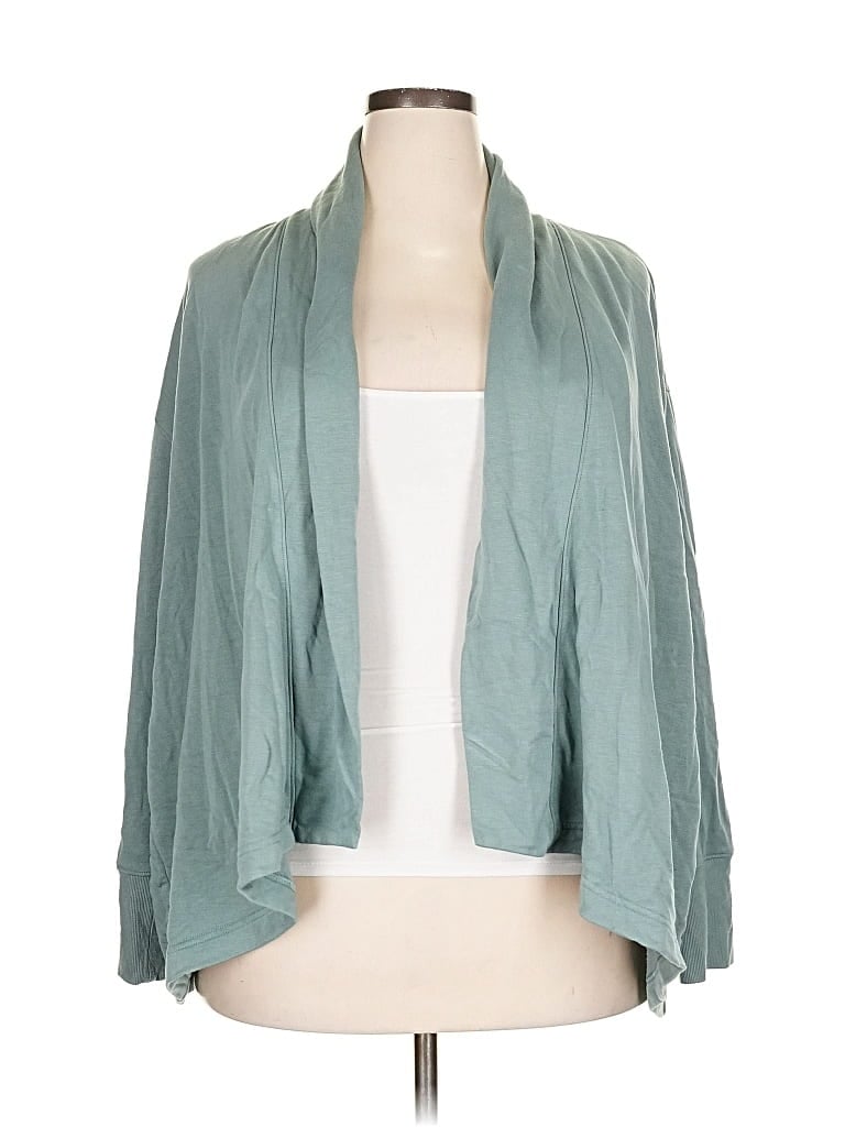 Pre-owned Active By Old Navy Cardigan Sweater In Blue