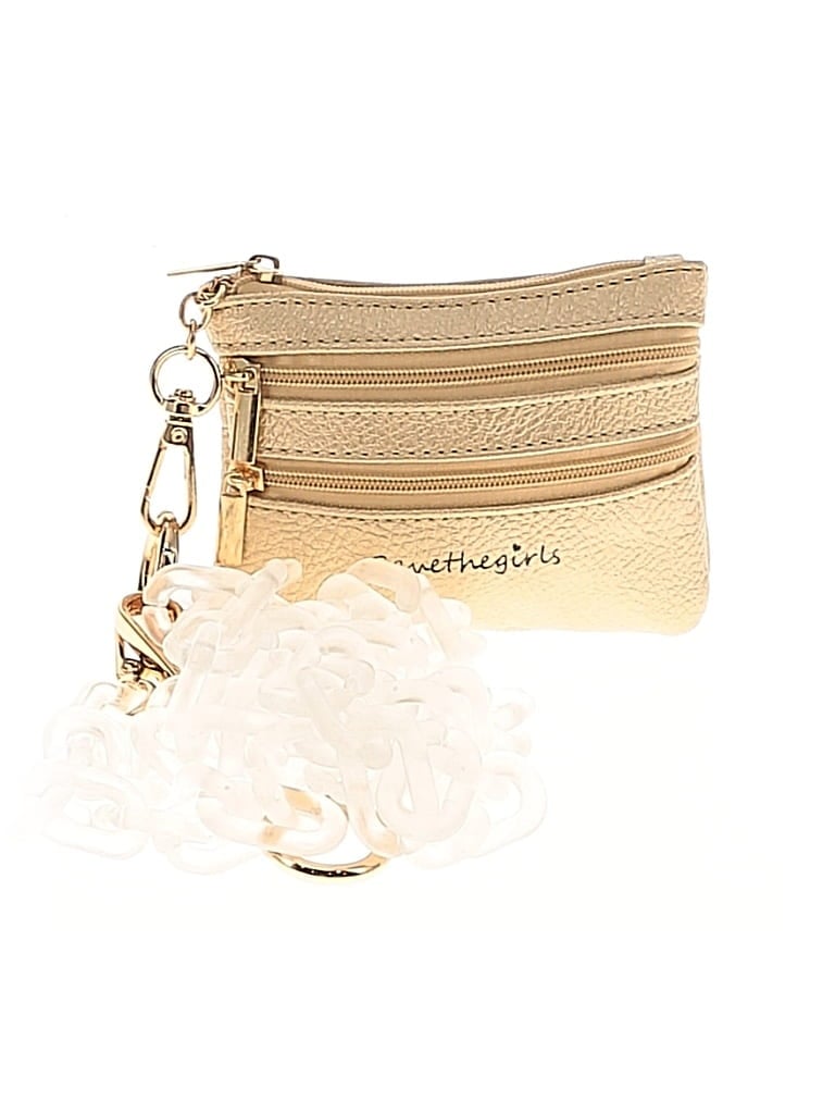 Pre-owned Assorted Brands Card Holder In Gold