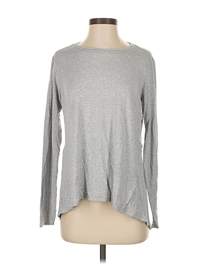 Pre-owned Carlisle Long Sleeve T-shirt In Gray
