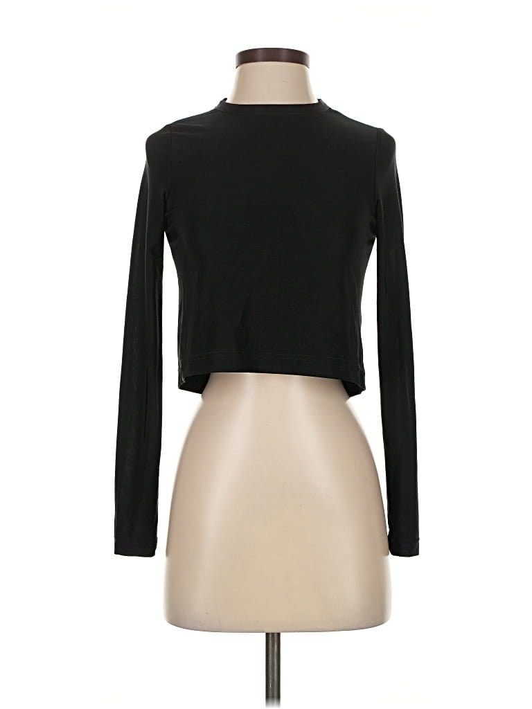 Pre-owned Collusion Long Sleeve Turtleneck In Black