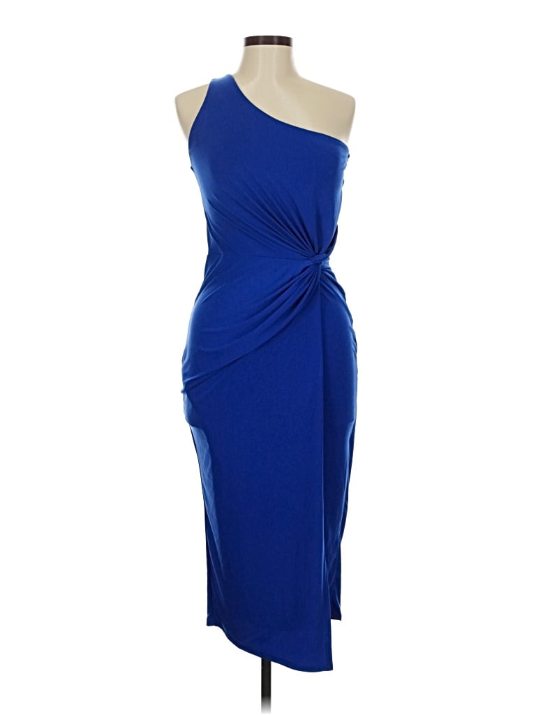 Pre-owned Nine Britton Cocktail Dress In Blue