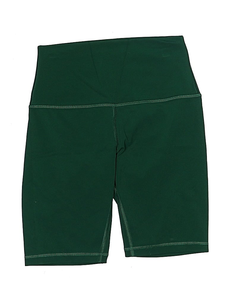 Pre-owned Lululemon Athletica Athletic Shorts In Green