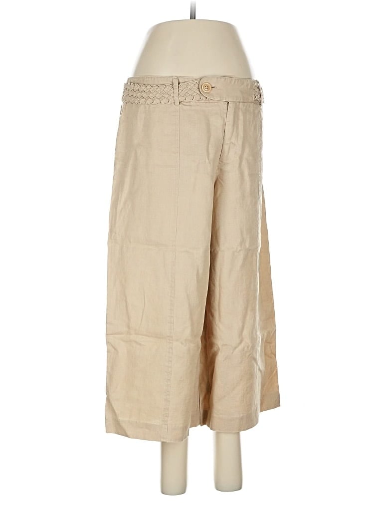 Pre-owned Nine West Linen Pants In Brown