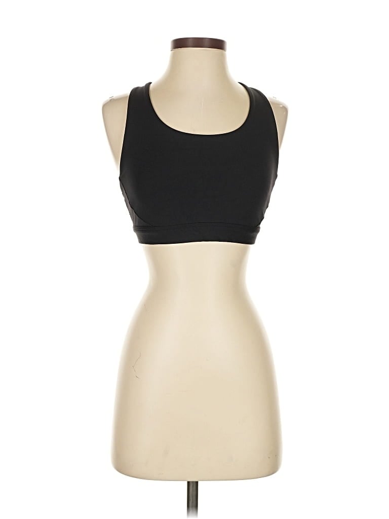 Pre-owned Athleta Sports Bra In Black
