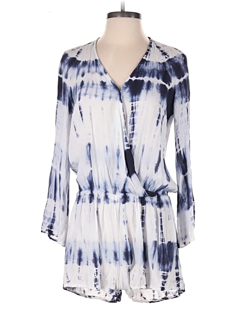 Pre-owned Boho Me Romper In Blue