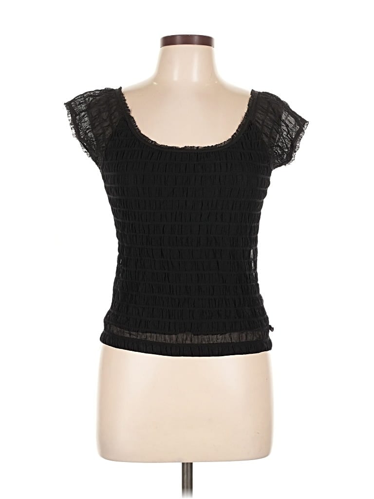 Pre-owned Polo Jeans Co. By Ralph Lauren Short Sleeve Top In Black