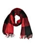 Unbranded Plaid Red Scarf One size - photo 1