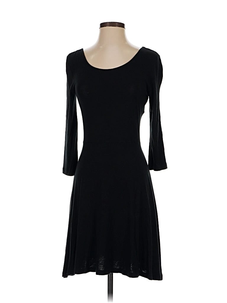 Pre-owned Express Casual Dress In Black