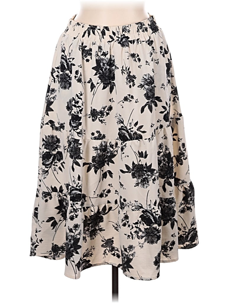 Pre-owned Your Style Casual Skirt In White