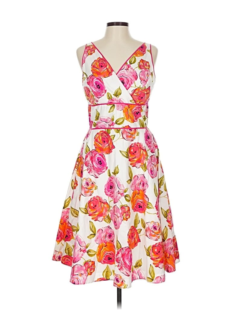 Pre-owned Context Cocktail Dress In Pink