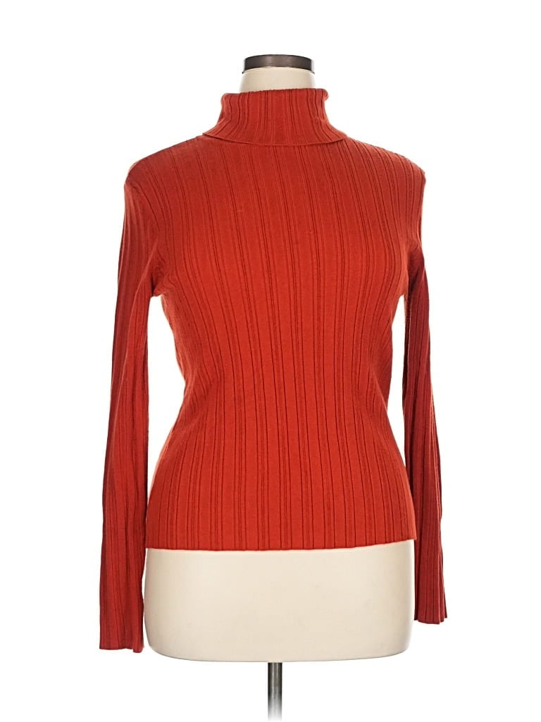 Pre-owned Cato Turtleneck Sweater In Red