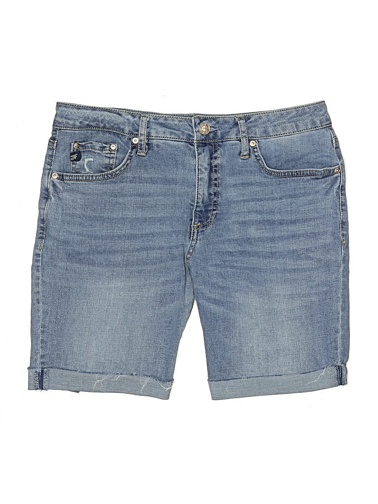 Pre-owned Seven7 Denim Shorts In Blue