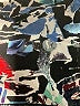 Lululemon Athletica Print Blue Black Active Pants Size 2 - photo 7