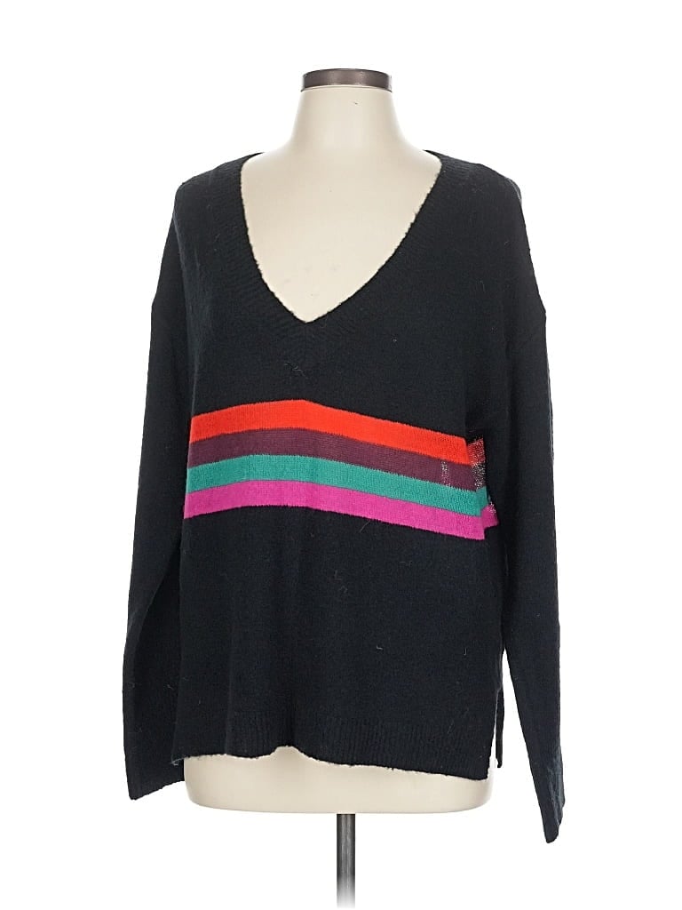Allison Joy Pullover Sweater In Black