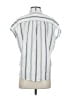 Madewell Stripes White Sleeveless Button-Down Shirt Size XXS - photo 2