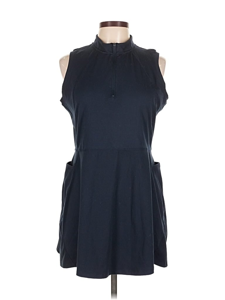Pre-owned Danskin Casual Dress In Black